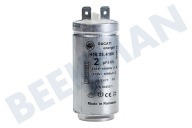 Rex-electrolux 1250020813  Kondensator geeignet für u.a. T56840, T58840, EDC77570 von Magnetschalter, 2 uf geeignet für u.a. T56840, T58840, EDC77570