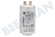 Electrolux 1256417013  Kondensator geeignet für u.a. T71279AC, T65280AC, T61270AC 7 uf Betriebskondensator Motortrommel geeignet für u.a. T71279AC, T65280AC, T61270AC