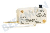 Amica 1731980300  Schalter geeignet für u.a. DIN4430, DFN6632 Mikroschalter Türschloss geeignet für u.a. DIN4430, DFN6632