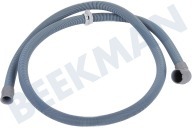 Rex-electrolux 140003571019  Schlauch geeignet für u.a. ZDF211, ZDF302, ZDI100N Ablaufschlauch rechtwinkliger Stutzen,  Ausläufe 35-23mm geeignet für u.a. ZDF211, ZDF302, ZDI100N