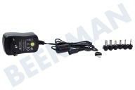 Universell 009521  Netz-Adapter geeignet für u.a. inkl. 6 Stecker Universal 1000 MaH 3-12 V stabilisiert geeignet für u.a. inkl. 6 Stecker