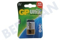 GP 0301604AUP-U1  6LR61 Ultra Plus Alkaline 9 Volt geeignet für u.a. E-Block Ultra Plus Alkaline