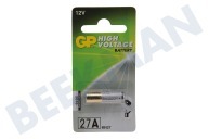 GP GP27ASTD783C1  A27 Hochspannung 27A - 1 Rundzelle geeignet für u.a. 27A Alkaline