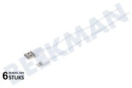 Apple GNG125  USB Anschlusskabel geeignet für u.a. Apple-8-Pin-Lightning-Anschluss Apple-Lightning, weiß, 200cm geeignet für u.a. Apple-8-Pin-Lightning-Anschluss