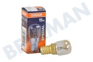 Osram 4050300003108  Glühlampe geeignet für u.a. 15W 230V E14 85 Lumen Beleuchtung, speziell für Backöfen, 300 Grad geeignet für u.a. 15W 230V E14 85 Lumen