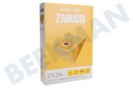 Hometech 9009235574  Staubsaugerbeutel geeignet für u.a. ZAN3300, ZAN3319, ZAN3342 ZA236, 4 Stück, Papier geeignet für u.a. ZAN3300, ZAN3319, ZAN3342