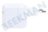 Apple AP-MGN03 MD836ZM/A  Adapter geeignet für u.a. Ladegerät für iPad, iPhone en iPod USB Power  Adapter 12W geeignet für u.a. Ladegerät für iPad, iPhone en iPod