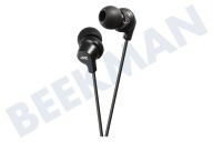 JVC HAFX10BEF Kopfhörer HA-FX10-B-E In-Ear-Kopfhörer Schwarz geeignet für u.a. Schwarz mit 1,2 m Kabel