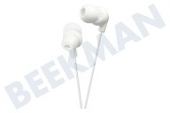 JVC HAFX10WEF Kopfhörer HA-FX10-W-E In-Ear-Kopfhörer Weiß geeignet für u.a. Weiß 1,2 Meter Kabel