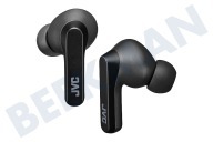 JVC HAA9TBE Kopfhörer HA-A9T-BU Kraftvoller Klang True-Wireless schwarz geeignet für u.a. Wasserfest IPX5