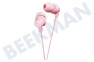 JVC HAFX10LPEF Kopfhörer HA-FX10-LP-E In Ear Stereo Headphones Powerful Sound Light Rosa geeignet für u.a. Rosa mit 1,2 m Kabel