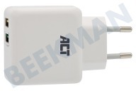 Universell  AC2125 2-Port USB-Ladegerät 4A mit Quick Charge 3.0 geeignet für u.a. universell einsetzbar