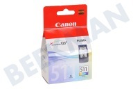 Canon CANBCL511  Druckerpatrone geeignet für u.a. MP240, MP260, MP480 CL 511 Color/Farbe geeignet für u.a. MP240, MP260, MP480