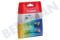 Canon CANBP540P  Druckerpatrone geeignet für u.a. Pixma MG2150, MG3150, MX375 PG 540 Schwarz CL 541 Farbe Multipack geeignet für u.a. Pixma MG2150, MG3150, MX375