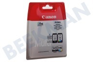 Canon CANBP545P  Druckerpatrone geeignet für u.a. Pixma MG2450, MG2550 PG 545 Schwarz + CL 546 Farbe geeignet für u.a. Pixma MG2450, MG2550
