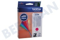 Brother LC223M LC-223M Brother-Drucker Druckerpatrone geeignet für u.a. MFC-J4120DW, MFC-J4420DW, MFC-J4620DW LC-223 Magenta/Rot geeignet für u.a. MFC-J4120DW, MFC-J4420DW, MFC-J4620DW