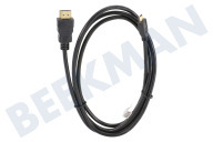 Easyfiks  HDMI-Micro HDMI-Kabel High Speed + Ethernet, 1,5 m geeignet für u.a. 1,5 Meter, High Speed mit Ethernet