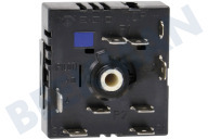 Juno 140013339019  Kochplattenschalter geeignet für u.a. HK614010MBHS7, EEB331000D, ZCV9553G1W Schalter, einfach geeignet für u.a. HK614010MBHS7, EEB331000D, ZCV9553G1W