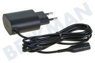 Kabel geeignet für u.a. Cruzer 1,2,3 Serie Smart Control 3 Serie, Smart 6 Serie Stromadapter + Stecker schwarz