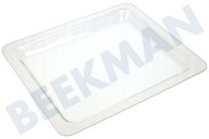 Electrolux 114537, 00114537  Glasplatte geeignet für u.a. CG516U1, HF76220 Glasschale 37,8 x 32 cm geeignet für u.a. CG516U1, HF76220