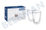 DBWALLLATTE Tassen geeignet für u.a. Set, 2 Latte Macchiatogläser Doppelwandige Thermogläser