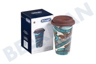 Nespresso 5513281021 DLSC055  Thermobecher geeignet für u.a. Becher, 300 ml keramischer, doppelwandiger Becher geeignet für u.a. Becher, 300 ml