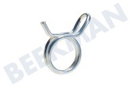 Silvercrest 9824800009  Schlauchschelle geeignet für u.a. 8 mm slang klein, für 8mm Silikonschlauch geeignet für u.a. 8 mm slang