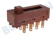 Etna 109185 Abzugshaube Schalter geeignet für u.a. PSK 600-PAK 90-WA 48,5 3 Geschwindigkeiten -8 kontakte- geeignet für u.a. PSK 600-PAK 90-WA 48,5