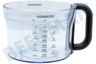 Kenwood AS00005349 Küchenmaschine Rührschüssel geeignet für u.a. AT647,  KAH647PL mit Griff geeignet für u.a. AT647,  KAH647PL