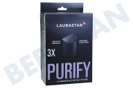 Laurastar  5027800525 Purify Anti-Kalk-Filter, 3 Stück geeignet für u.a. S7a, S5a, Go +