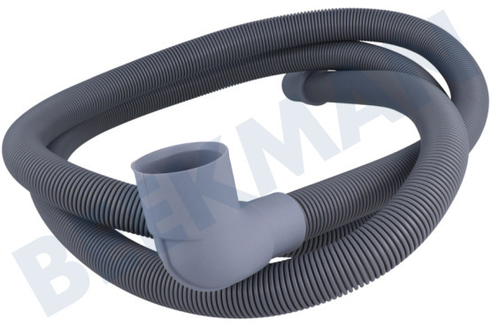 Indesit Waschmaschine 91775, C00091775 Schlauch Ablaufschlauch 2 m H / R