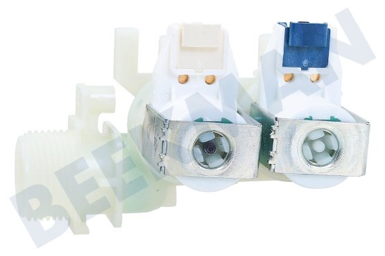 Hotpoint-ariston Waschmaschine 110333, C00110333 Einlassventil 2-fach, gerade, dick