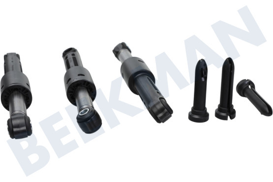 Tecnik Waschmaschine Stoßdämpfer 8 mm, 3 Stück inklusive Stifte