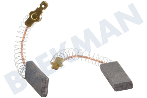 Profilo Waschmaschine 00154740 Kohlebürste Set, 12 x 5 mit Feder / Klammer