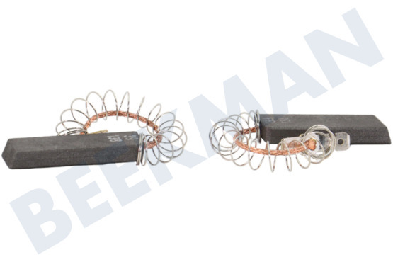 Alternative Waschmaschine 00154740 Kohlebürste Set, 12 x 5 mit Feder/Klammer
