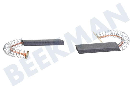 Constructa Waschmaschine 00605694 Kohlebürste Set, 12 x 5 mit Feder/Klammer
