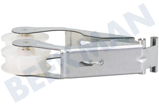 Whirlpool Trockner Spannrolle Set: 2x Spannrolle + Halter