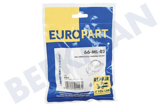 Miele Trockner Thermostat-fix 140 Grad -auf Element- 2 Kontakte