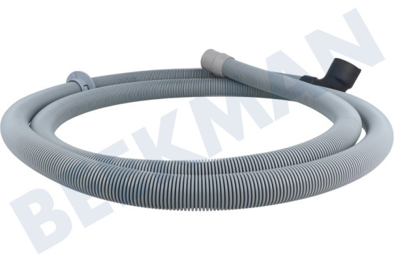 Boretti Spülmaschine Schlauch Ablaufschlauch rechtwinkliger Anschluss, Ausläufe 35-23mm