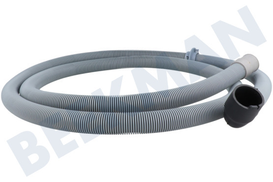 Boretti Spülmaschine Schlauch Ablaufschlauch rechtwinkliger Anschluss, Ausläufe 35-23mm