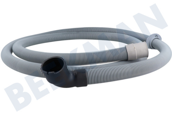 Boretti Spülmaschine Schlauch Ablaufschlauch rechtwinkliger Anschluss, Ausläufe 35-23mm