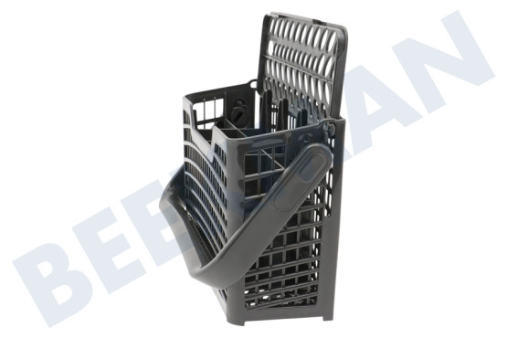 Silentic Spülmaschine Besteckkorb Schmal mit Griff, 8 Fächer
