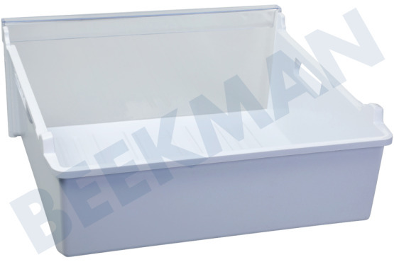 Beko Kühlschrank Gefrier-Schublade Weiß, transparente Front