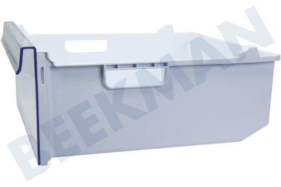 Beko Kühlschrank Gefrier-Schublade Weiß, transparente Front