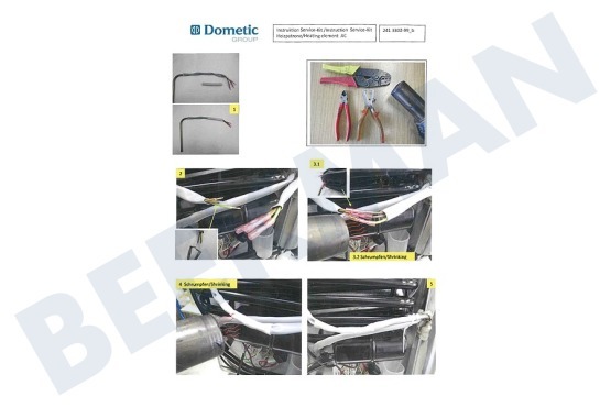 Dometic Kühlschrank Heizelement Element 230V-240V