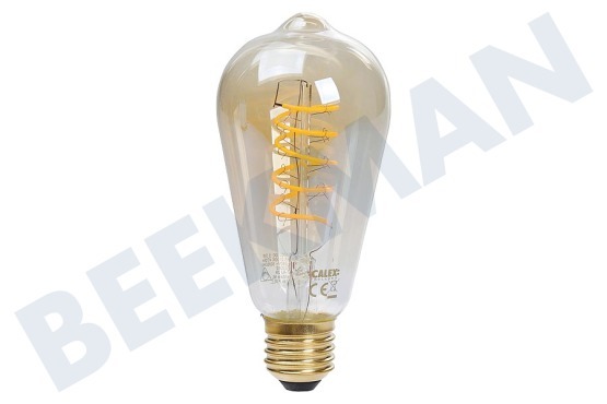 Calex 1001002000 LED Vollglas Flex Filament Rustikal Lampe E27 5,5 Watt