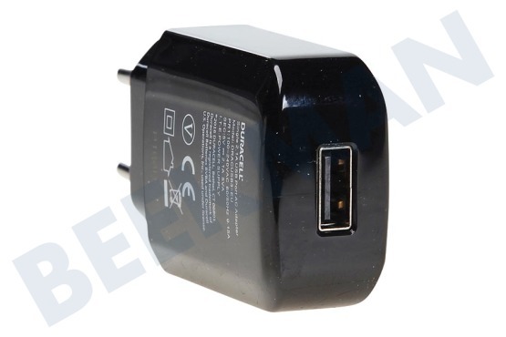 Duracell DRACUSB3-EU Single-USB-Ladegerät 5V / 2,1A