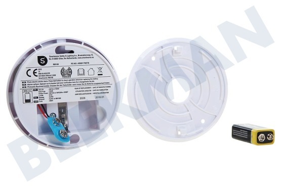 Smartwares RM149 Rauchmelder mit optischem Sensor