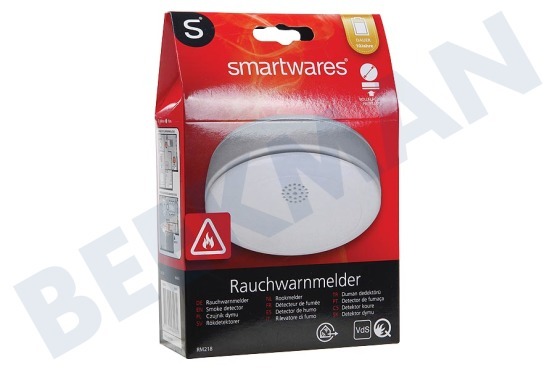 Smartwares RM218 Rauchmelder mit optischem Sensor