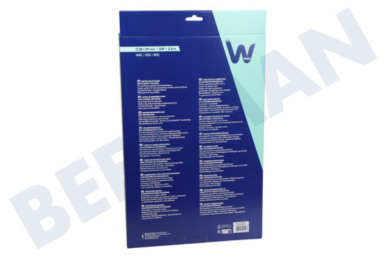 KitchenAid Waschmaschine TAS027 WPRO Wasserzulaufschlauch mit Aquastop 2.5M